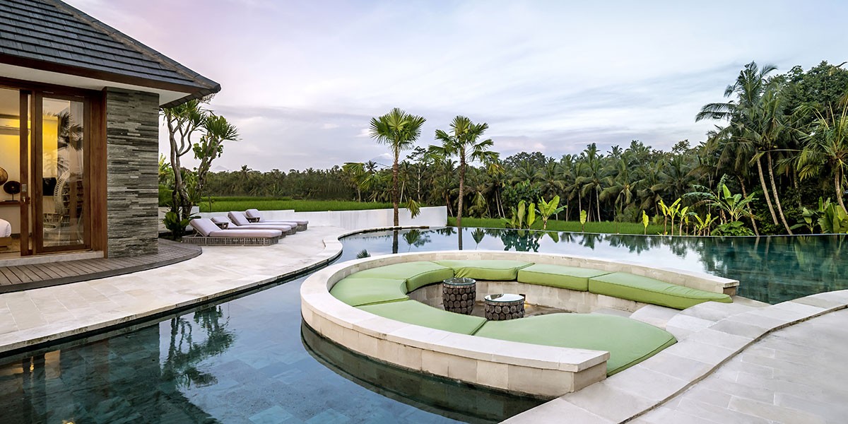 Luxueuse villa tropicale 6 chambres avec piscine à Bali