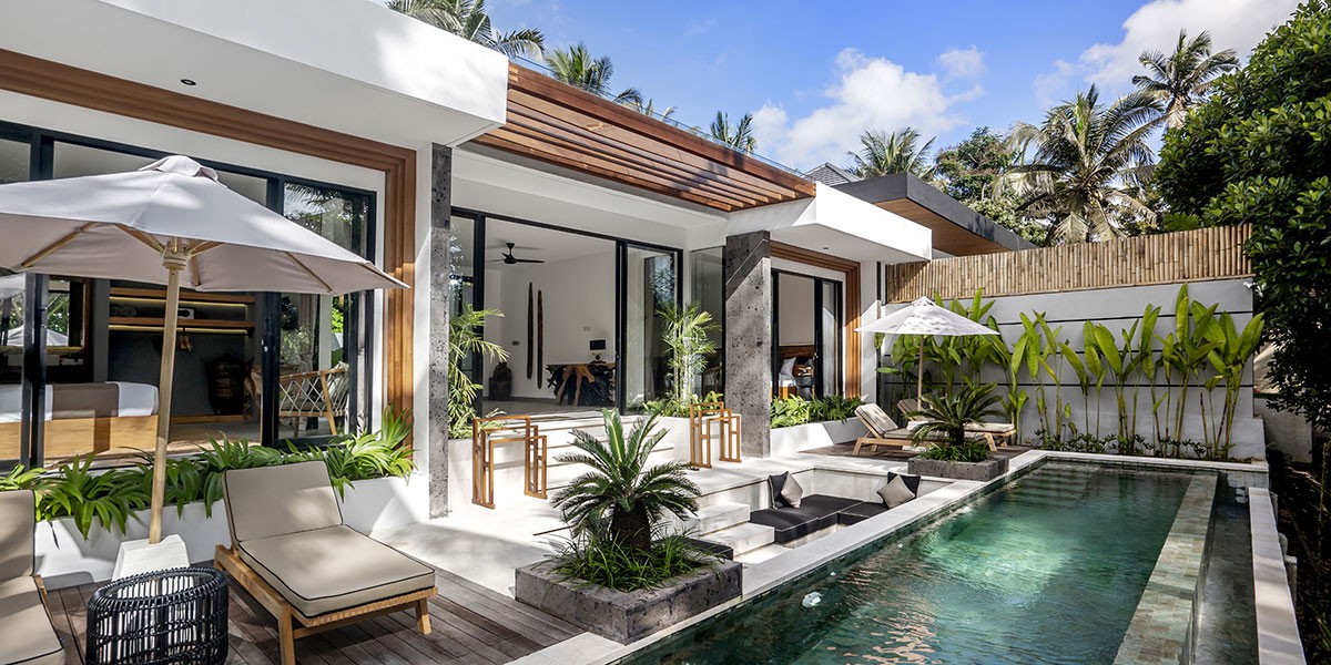Villa 2 chambres avec piscine à vendre à Bali