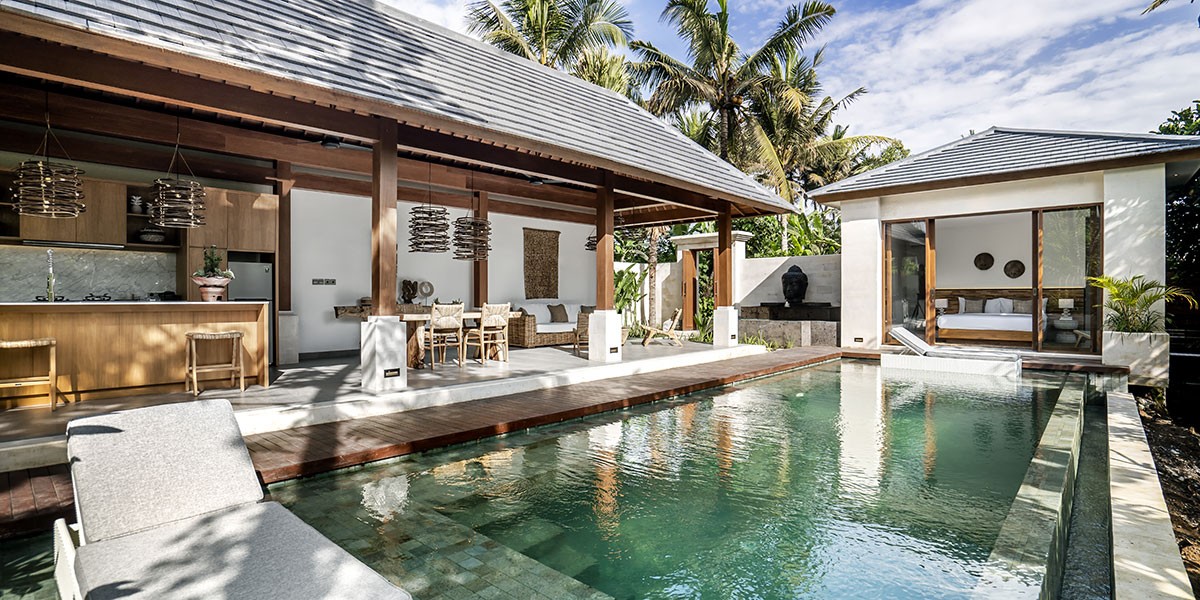 Prachtige villa met 1 slaapkamer en zwembad op Bali